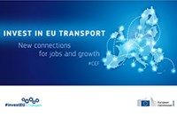 Invest in EU Transport poster