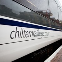 Side of Chiltern Railways train