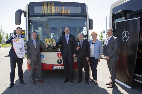 Krakow, Gdansk and Bialystok put their trust in city buses from Mercedes-Benz