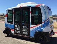 First Transit partners Californian authority for autonomous vehicle