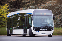 Aptis, Alstom’s e-bus, is official vehicle for European EV Congress