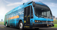Proterra 35-foot catalyst electric bus comlpetes Altoona testing