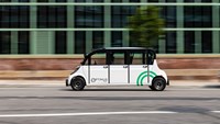 In New York self-driving shuttles are tested in the Brooklyn Navy Yard (Source: Optimus Ride)