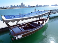 Solar powered boat