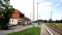 Small German train station