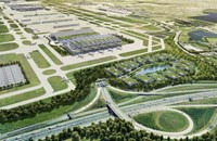 Heathrow runway and airport