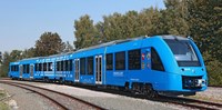 Light blue train