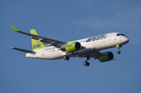 Air Baltic airplane