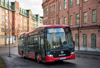 Red bus Sweden