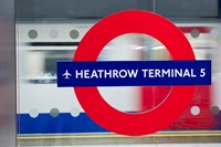 Heathrow Terminal 5 sign