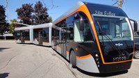 Articulated bus