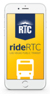 RTC Ride App on iphone