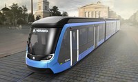 Blue, CGI tram