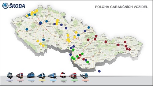 Skoda Transportation - Technology - Map