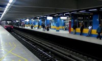 Underground metro station