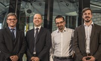 Four male representatives posing for photo