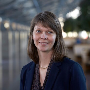 Hanna Björk, Sustainability Manager at Västtrafik, who is responsible for the region's public transport.