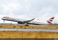 British Airways takes delivery of its first A350-1000