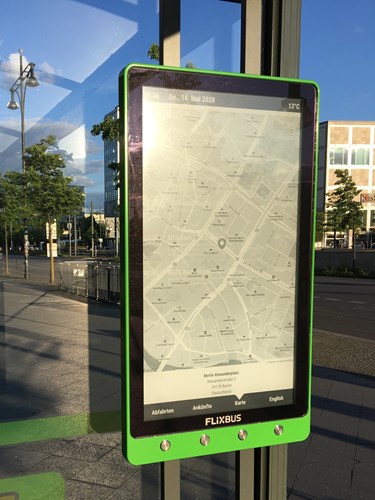 Papercast’s pan-EU deployment brings travel info to FlixBus-Stations