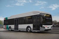 Impression exterior design VDL Citea SLE-120 Hybrid for RET