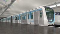 Non-contractual design of a MF19 metro. Copyright: Alstom/Avant-Première