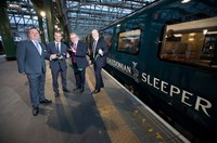 Caledonian Sleeper officially launches £150m new fleet of trains