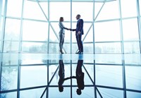 Two people shaking hands Two people shaking hands