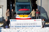 The last tram was delivered to Prague
